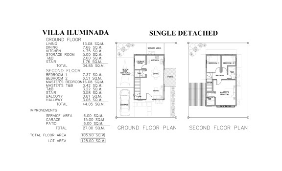 SINGE DETACHED-FLOOR PLAN